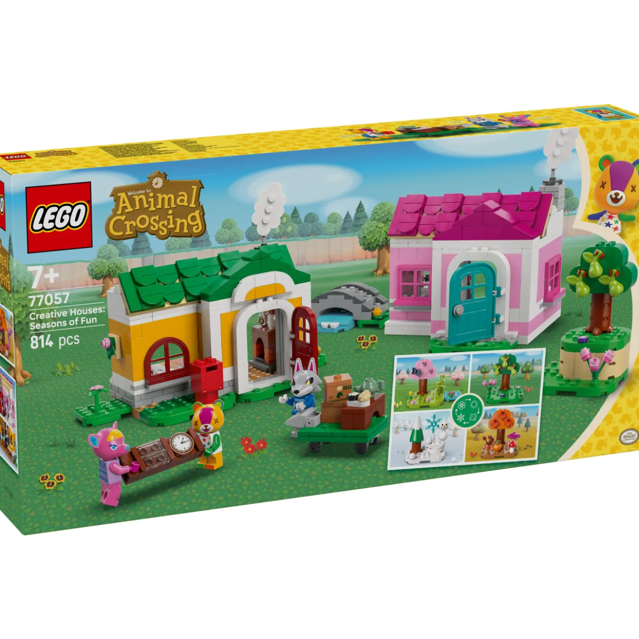 LEGO Animal Crossing 77057 Luovat talot: Hauskat vuodenajat