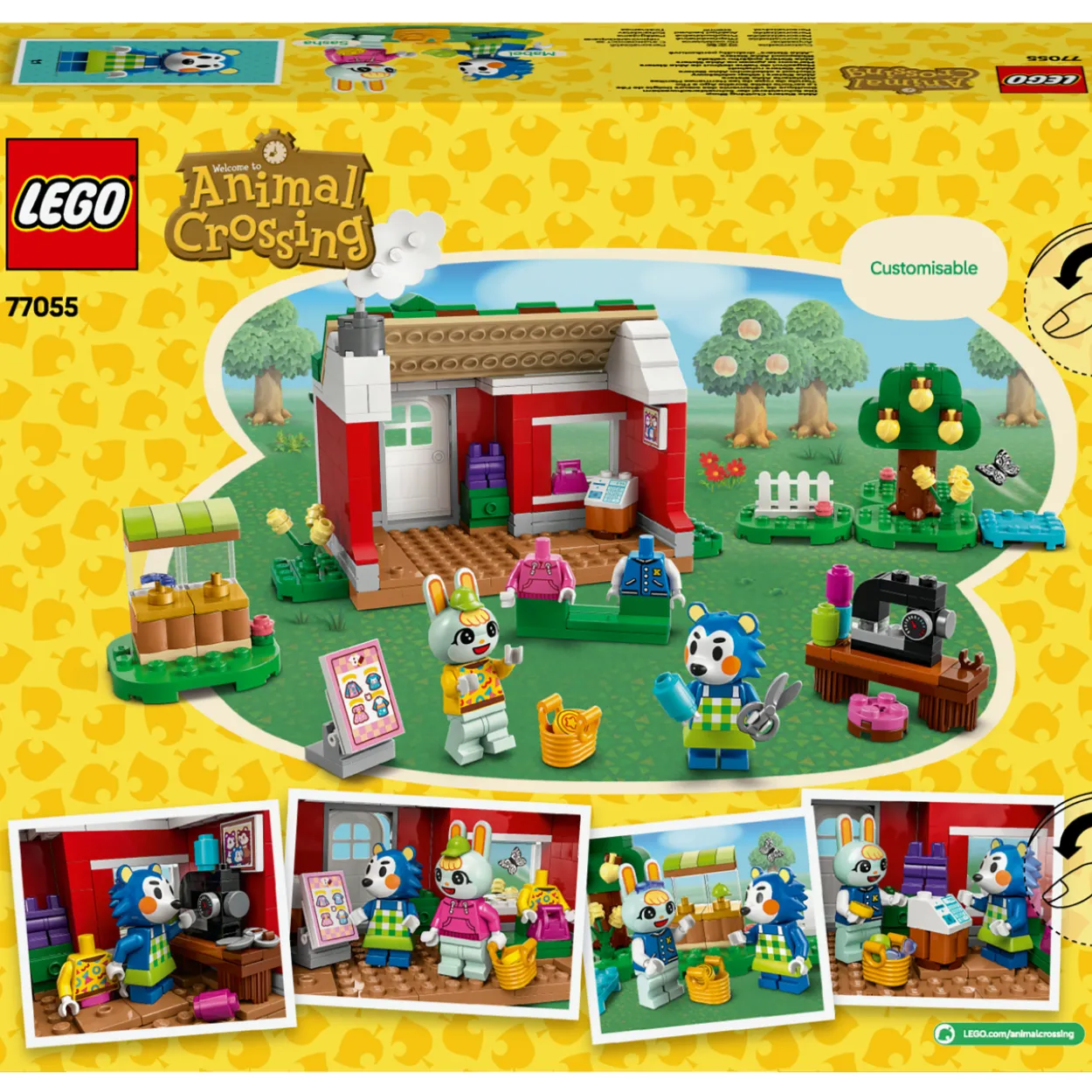 LEGO Animal Crossing 77055 Vaatekauppa Able Sisters