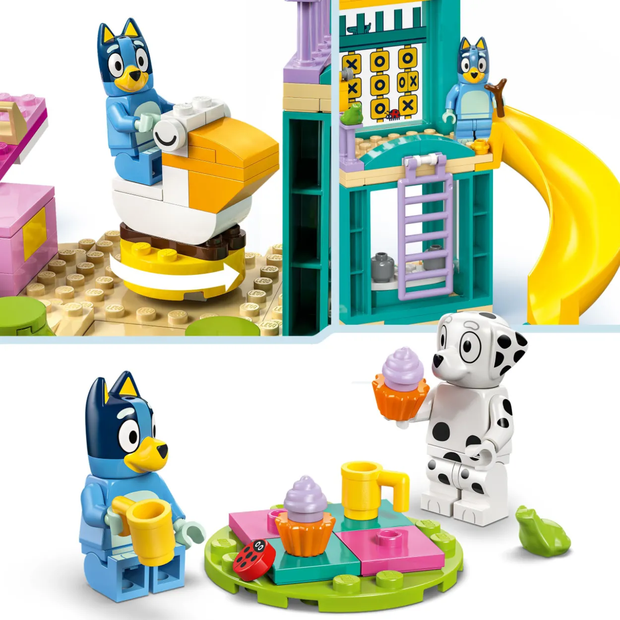 LEGO Bluey 11201 Blueyn ja Katin hupihetket leikkikentällä
