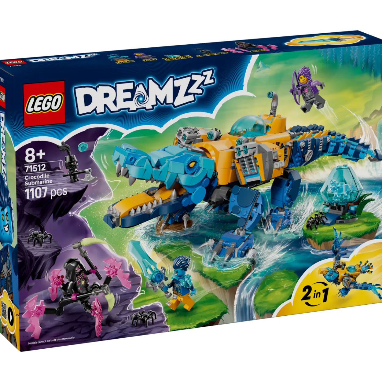 LEGO DREAMZzz 71512 Krokotiilisukellusvene