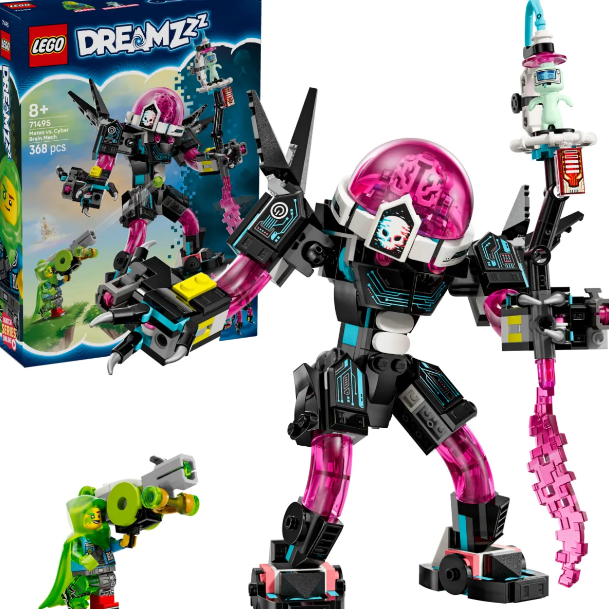 LEGO DREAMZzz 71495 Mateo vastaan kyberälykkörobotti
