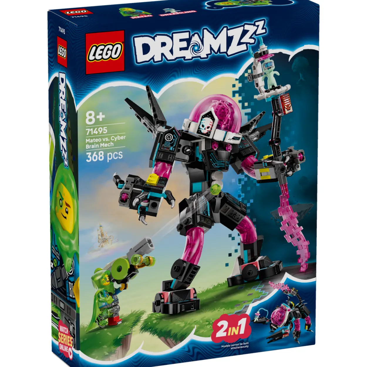 LEGO DREAMZzz 71495 Mateo vastaan kyberälykkörobotti