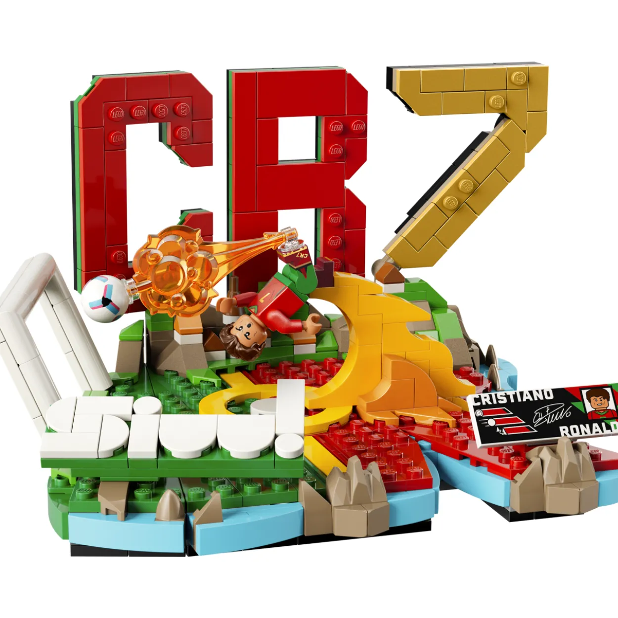 LEGO Editions Sports 43012 Cristiano Ronaldo – jalkapallon tähtihetket