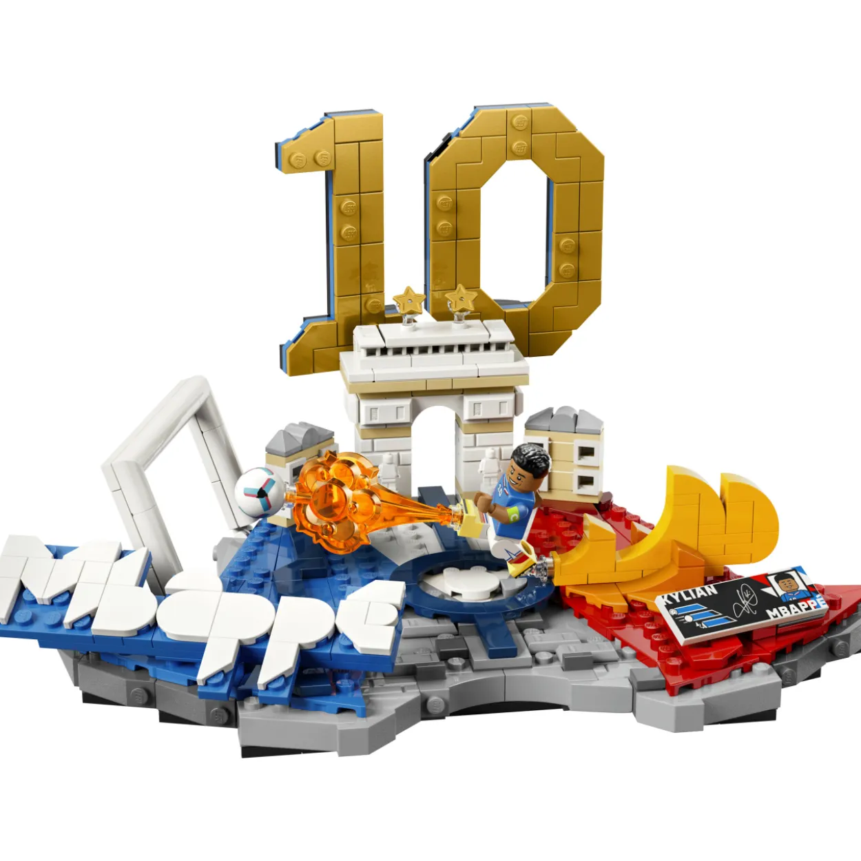 LEGO Editions Sports 43013 Kylian Mbappé – jalkapallon tähtihetket