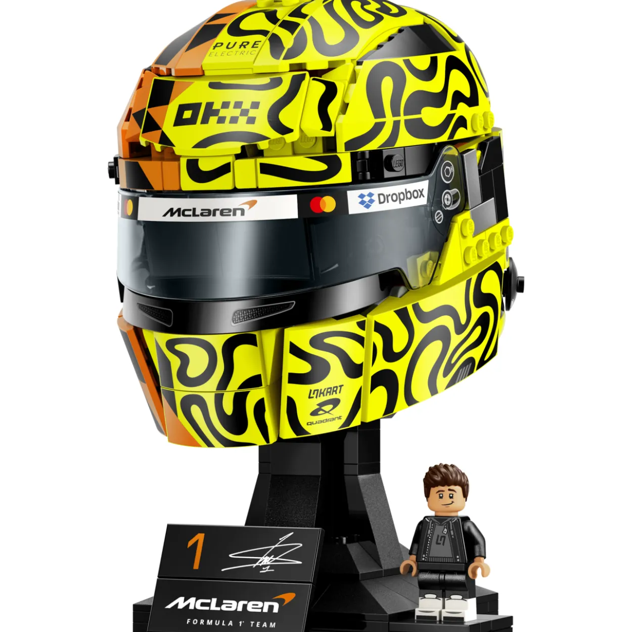 LEGO Editions Vehicles 43023 McLaren Mastercard F1® Team ‑kypärä – Lando Norris