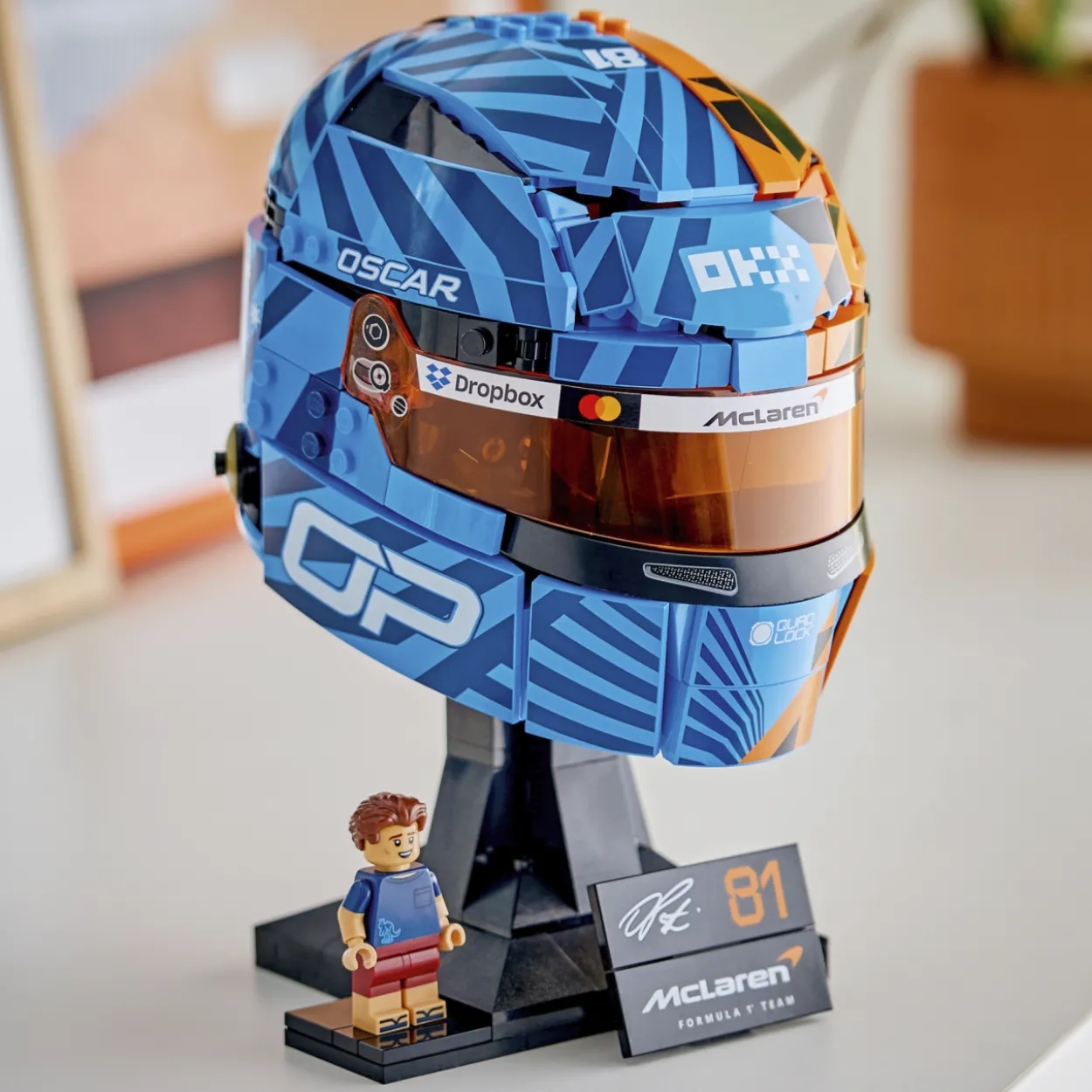 LEGO Editions Vehicles 43017 McLaren Mastercard F1® Team ‑kypärä – Oscar Piastri