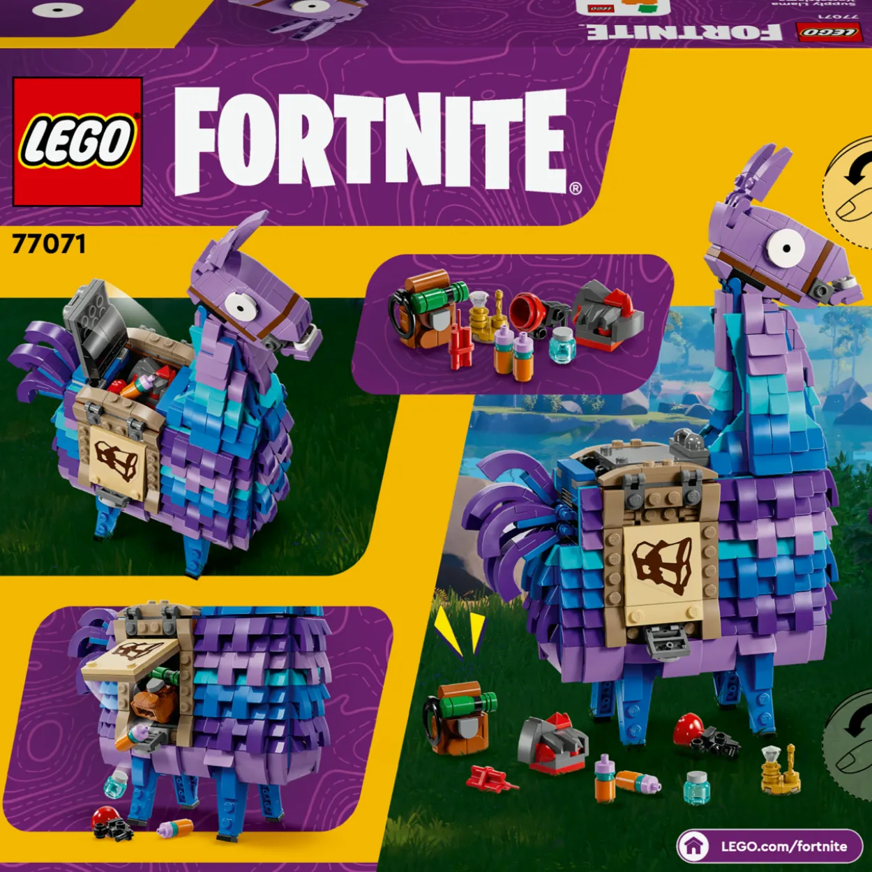 LEGO Fortnite 77071 Supply Llama