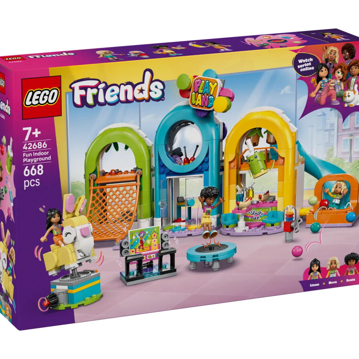 LEGO Friends 42686 Hauska sisäleikkipaikka