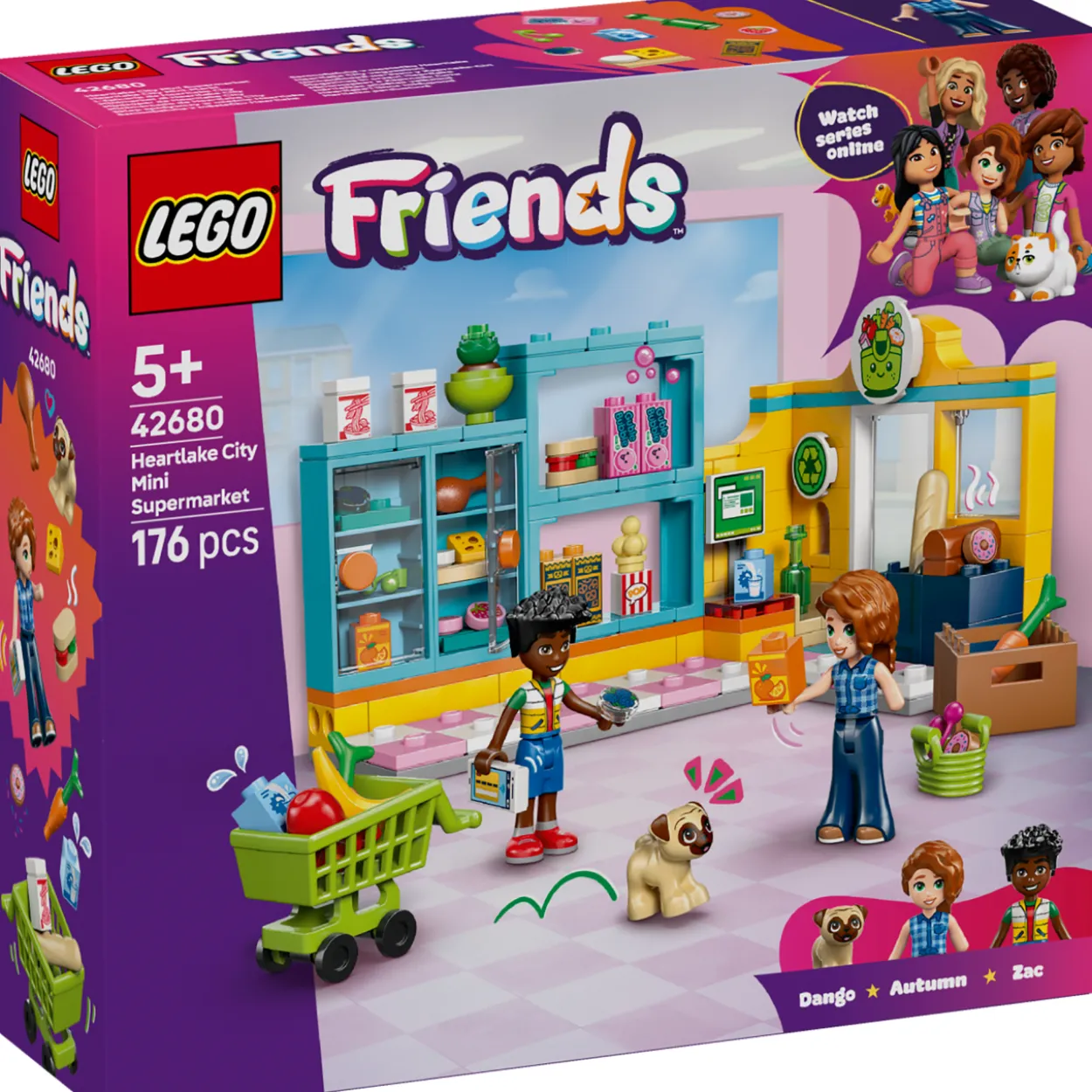 LEGO Friends 42680 Heartlake Cityn lähikauppa