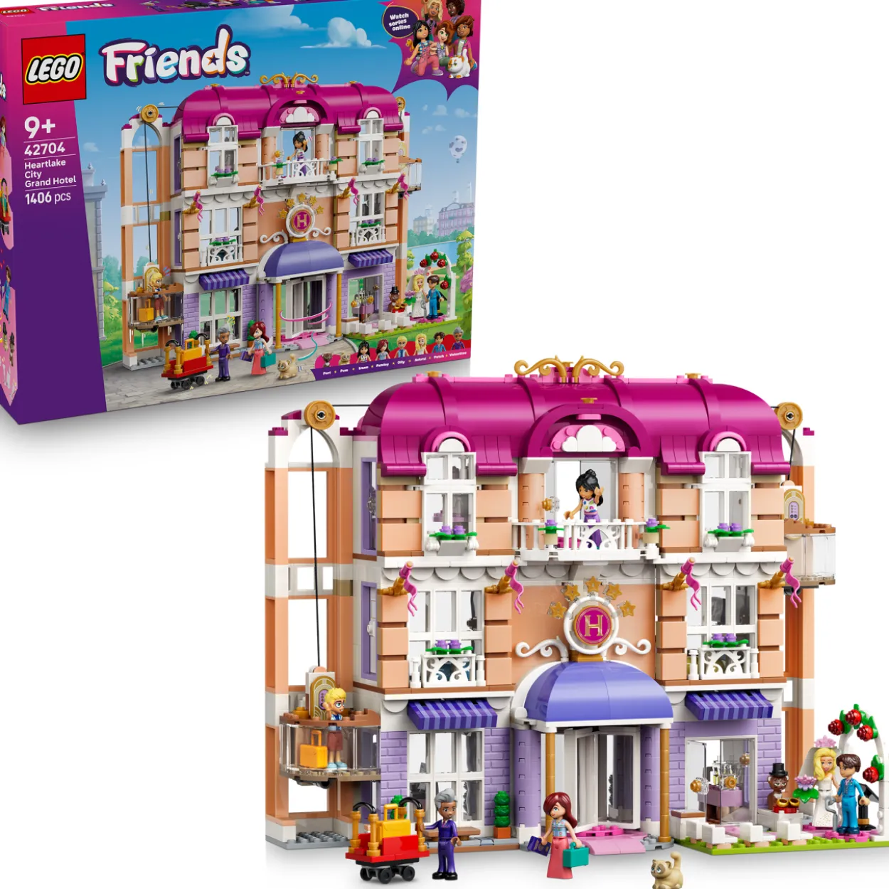 LEGO Friends 42704 Heartlake Cityn Grand Hotel