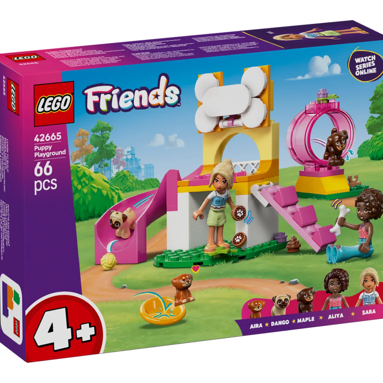 LEGO Friends 42665 Koiranpentujen leikkipuisto