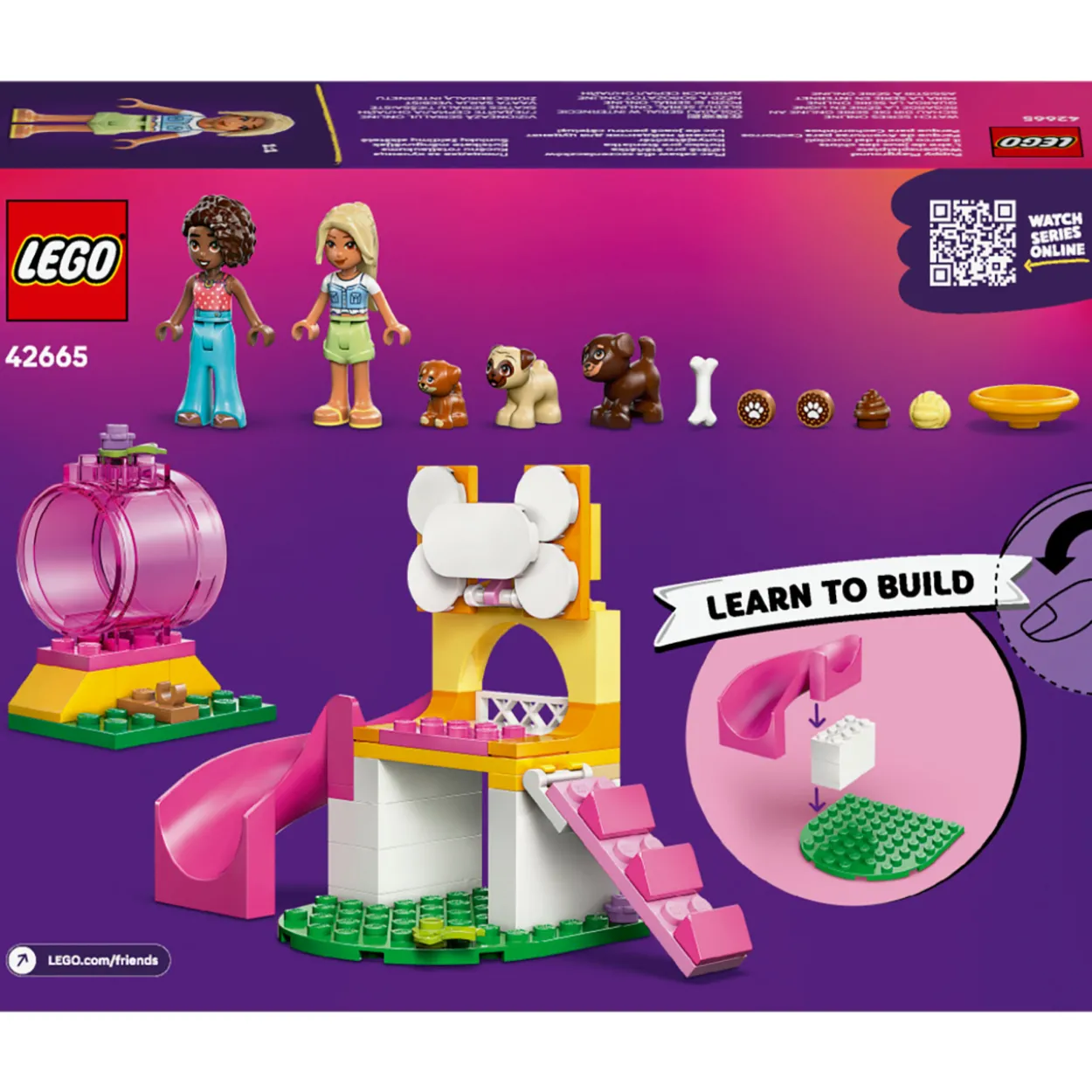 LEGO Friends 42665 Koiranpentujen leikkipuisto