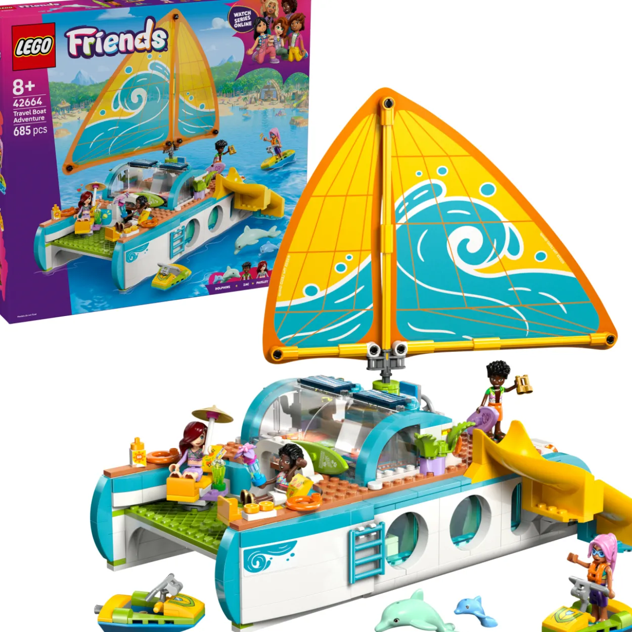 LEGO Friends 42664 Veneseikkailu