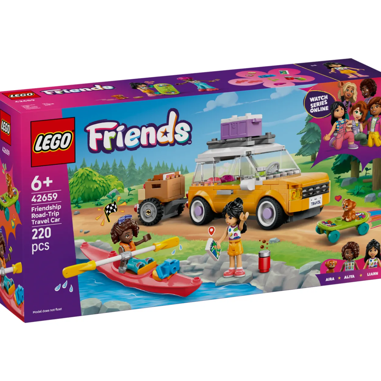 LEGO Friends 42659 Ystävysten hyvin varusteltu matka-auto