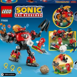 LEGO Sonic 77005 Knuckles vastaan Dr. Eggman ja Egg Crusher ‑robotti