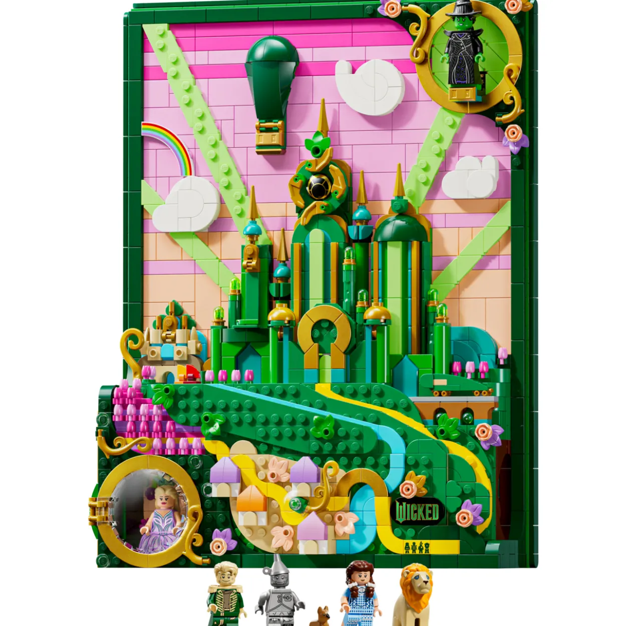 LEGO Wicked 75685 Emerald City ‑taideteos