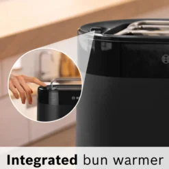 Leivänpaahdin Bosch MyMoment, musta