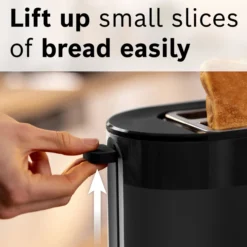 Leivänpaahdin Bosch MyMoment, musta