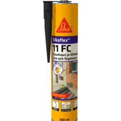 Liima/tiivistemassa Sikaflex-11FC+ Purform Musta
