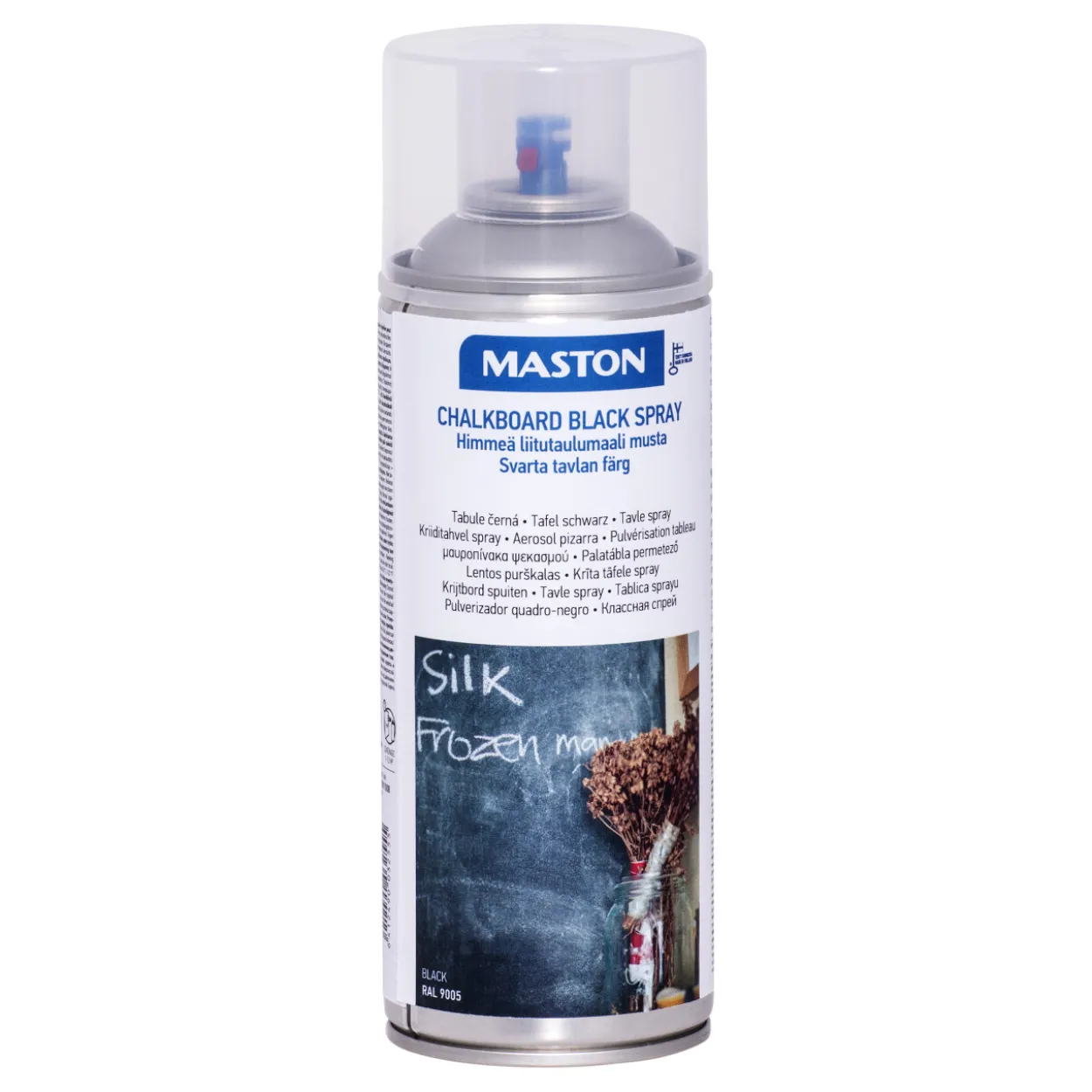 Liitutaulumaalispray 400 ml musta