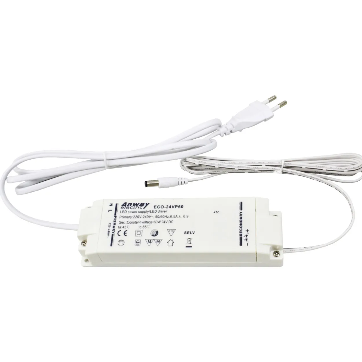 Linear LED-Driver 60 W 24 V