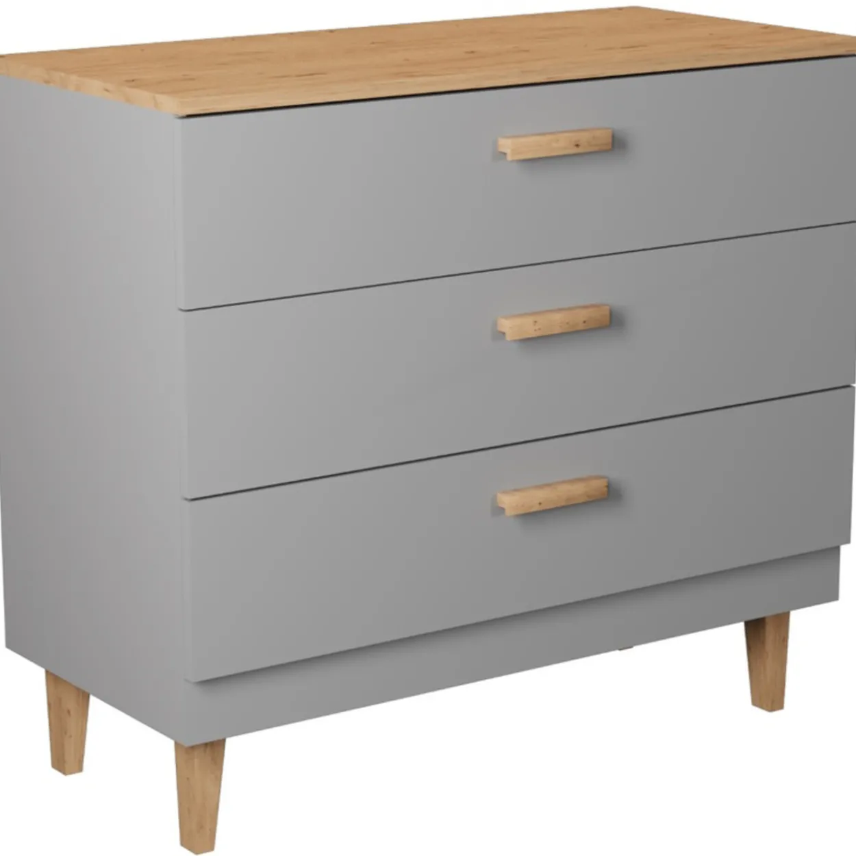 Lipasto Kocot 100 cm Denver harmaa/beige