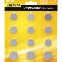Litium nappiparistot 12 kpl