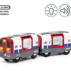 Lontoon metrojuna Brio 36085 Maailman junat
