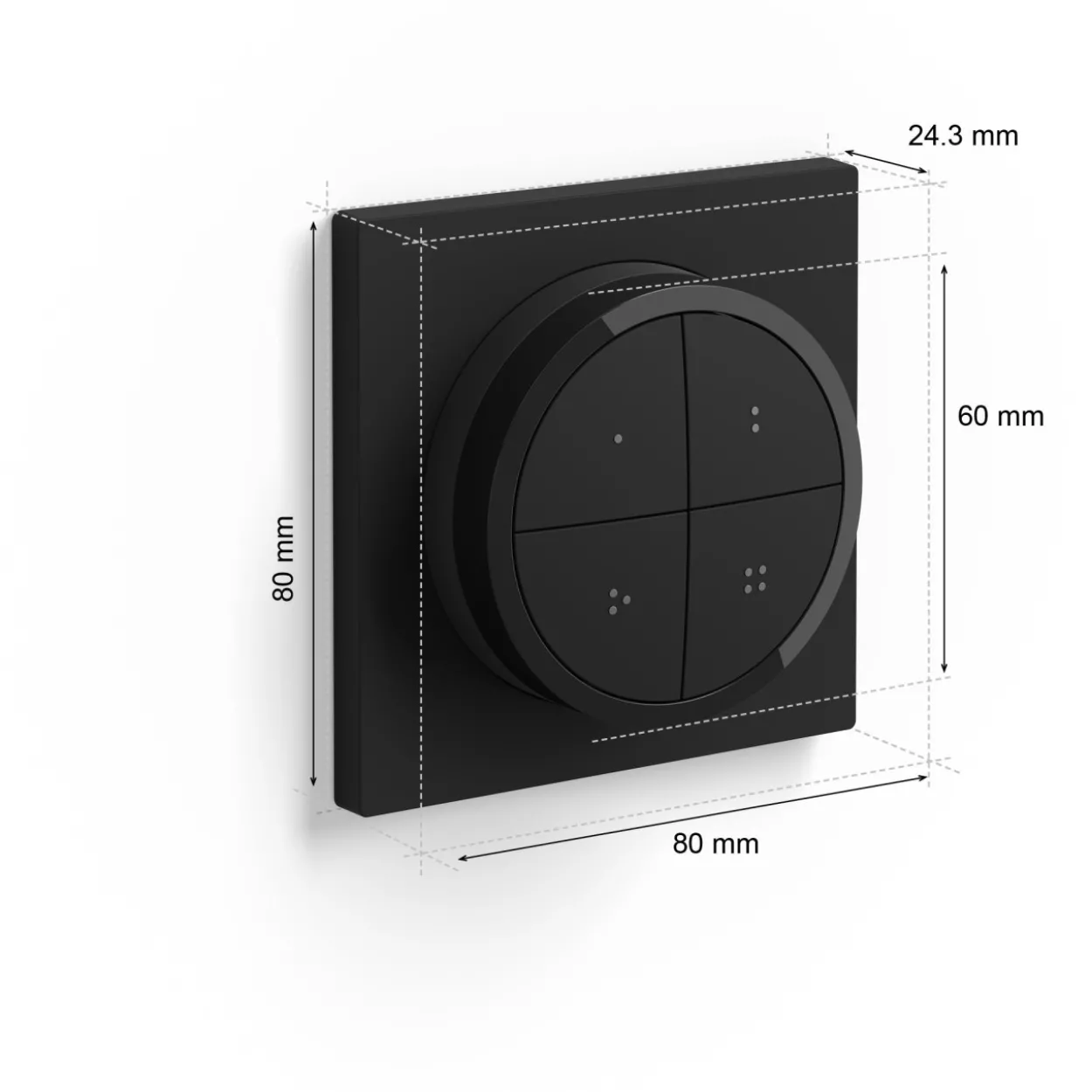 Älykytkin Philips Hue Tap dial switch musta