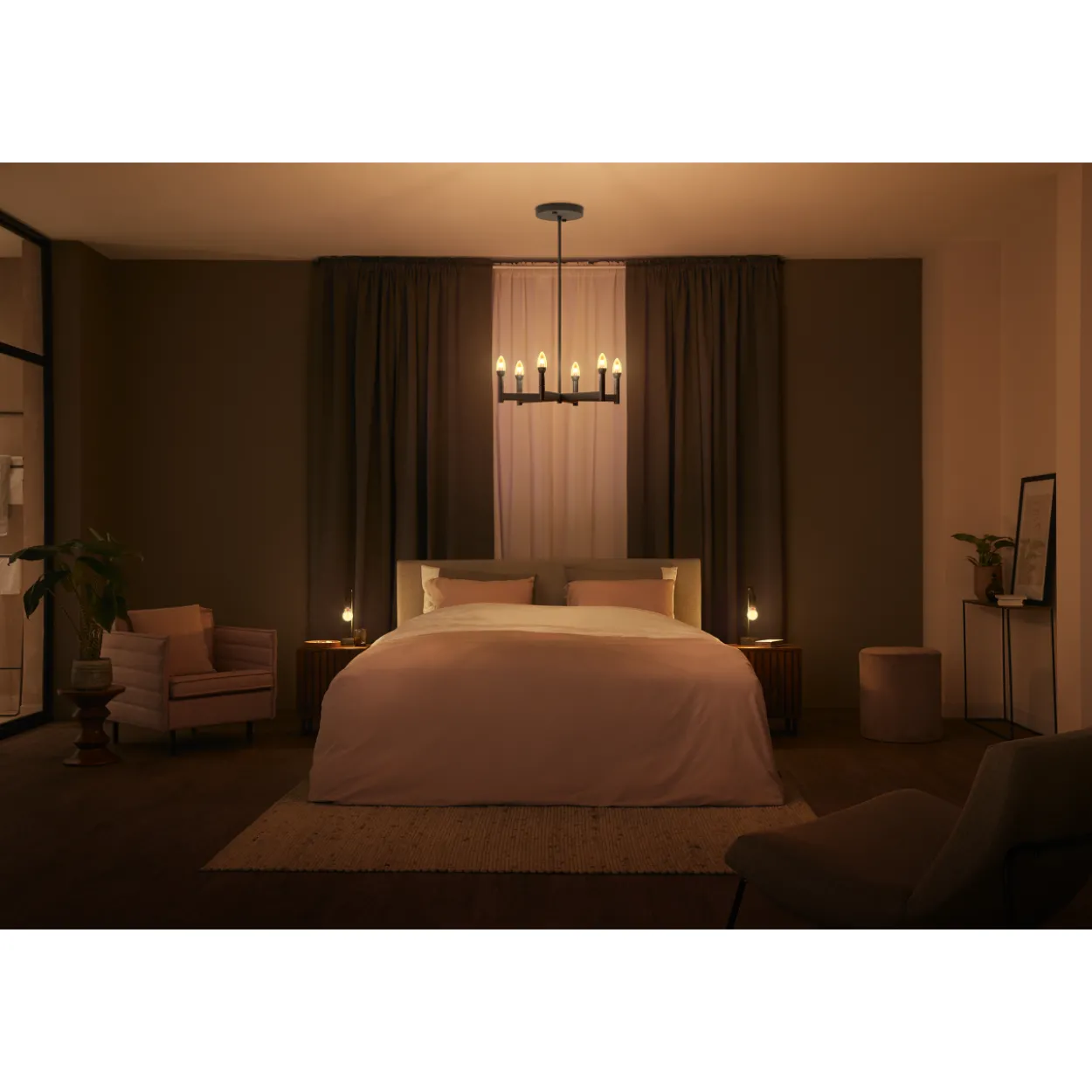 Älylamppu Philips Hue White Ambiance 7W Fil A60E27