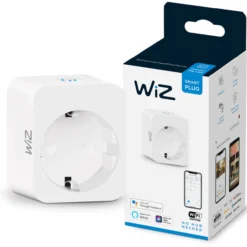 Älypistorasia sisäkäyttöön WiZplug Wi-Fi, valkoinen