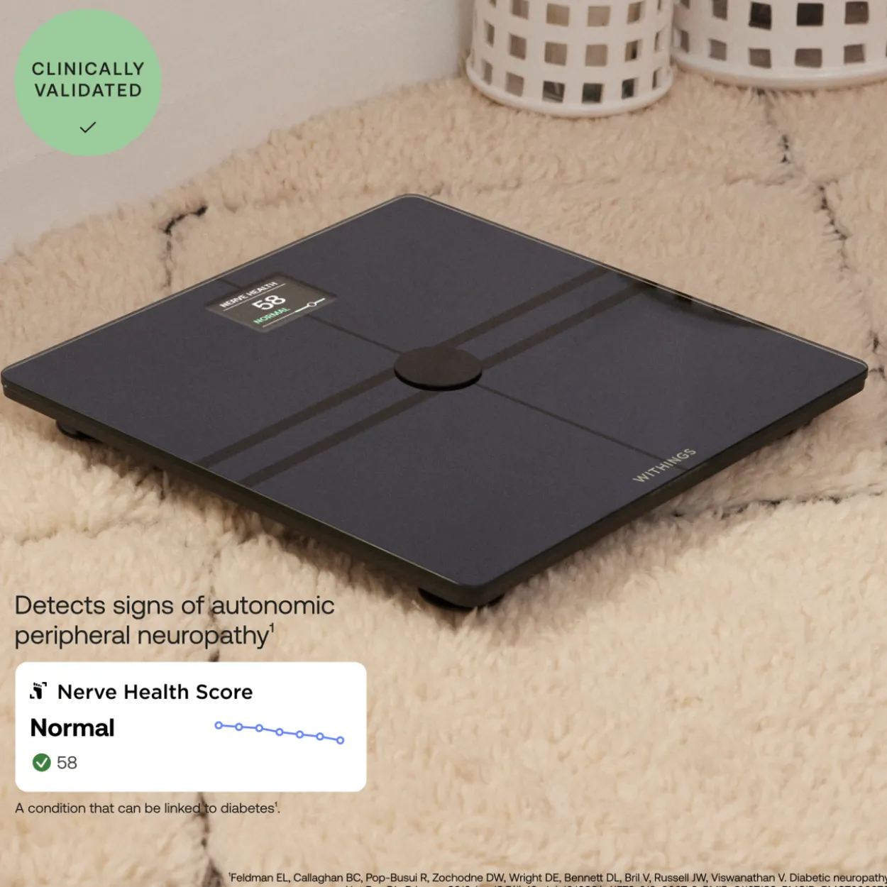 Älyvaaka Withings Body Comp musta