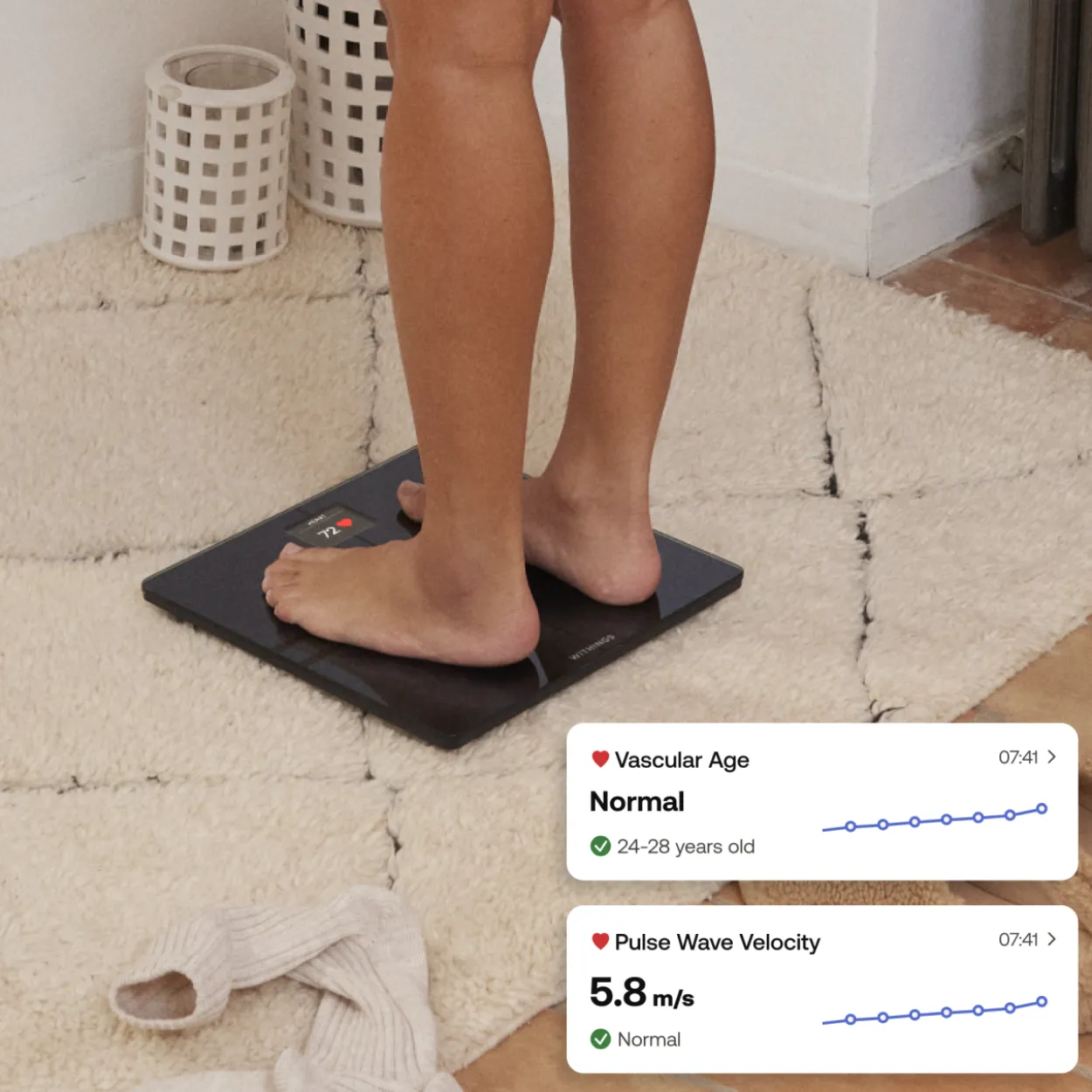 Älyvaaka Withings Body Comp valkoinen