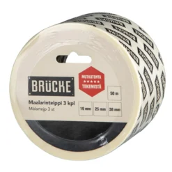Maalarinteippi 3 kpl 19/25/38 mm x 50 m