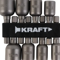 Magneettihylsysarja Kraft 8-os. 6-13mm