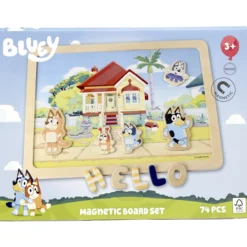 Magneettitaulusetti Micki Bluey