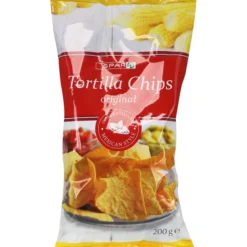 Maissilastu SPAR 200 g Tortilla Chips Original