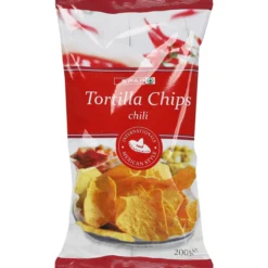 Maissilastu Spar 200 g Tortilla Chips Chili
