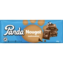 Maitosuklaalevy Panda 145 g Nougat
