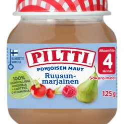 Marja- ja hedelmäsose Piltti 125 g Pohjoisen Maut Ruusunmarjainen 4 kk