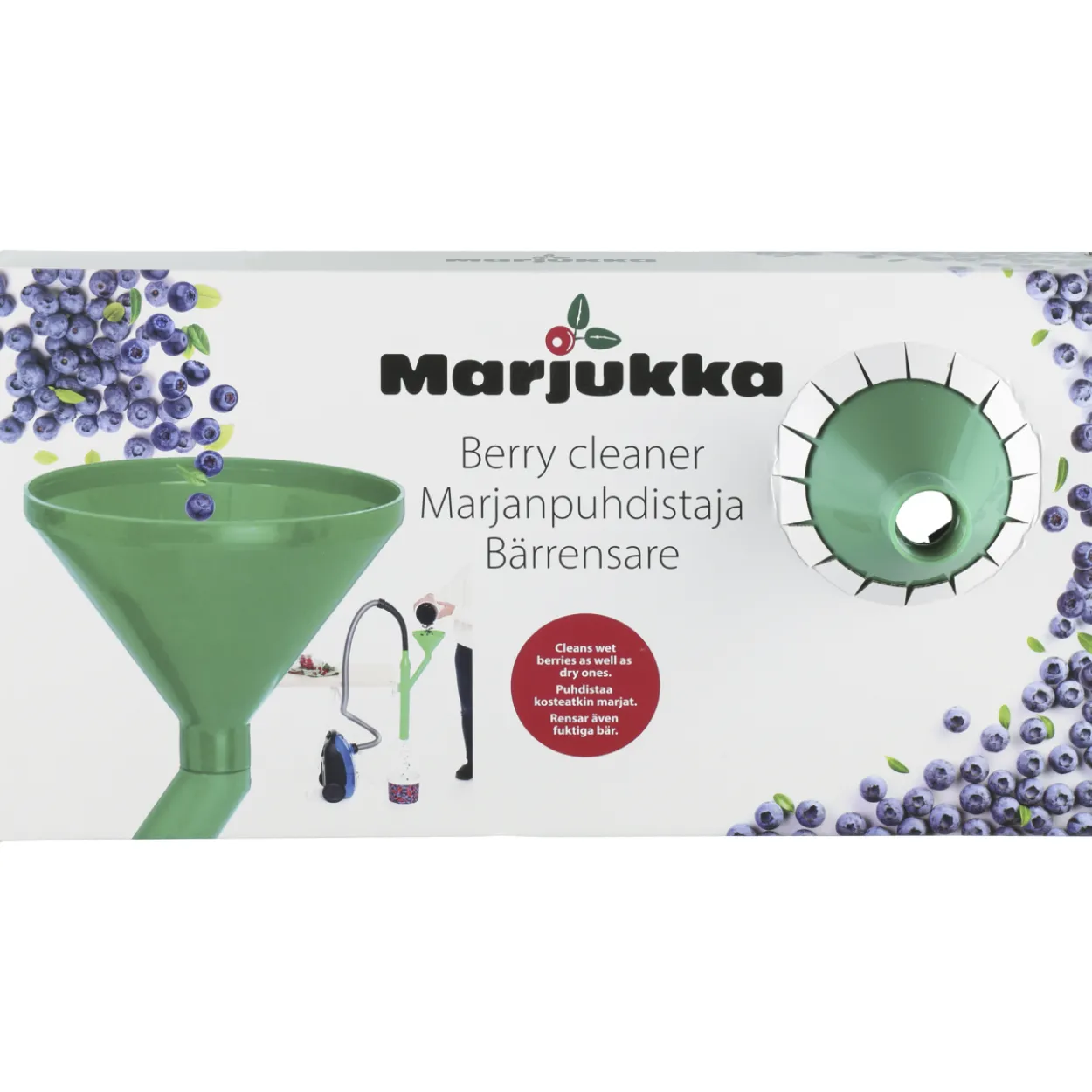 Marjanpuhdistaja pölynimuriin Marjukka