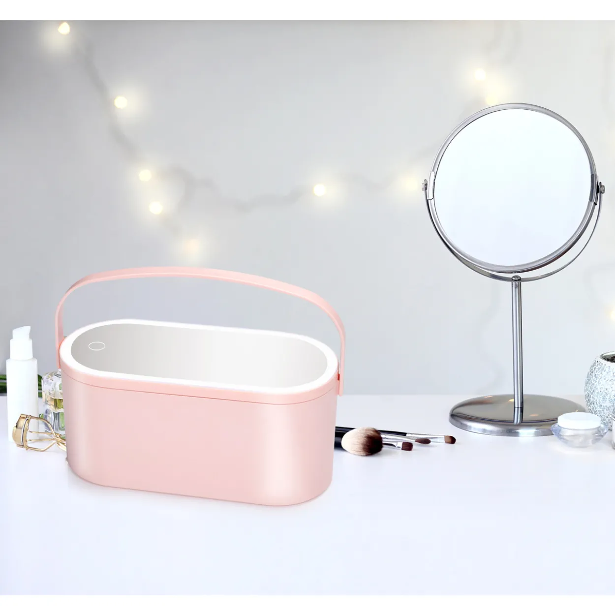 Matkakauneuslaukku Touch Of Beauty LED-valo