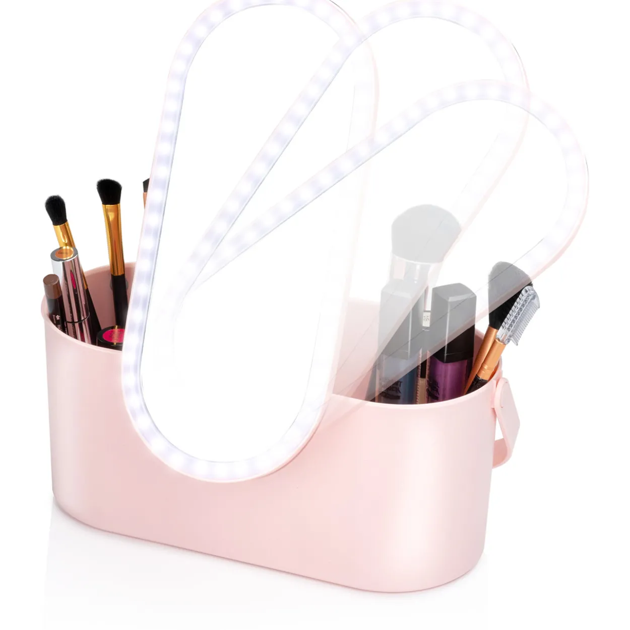 Matkakauneuslaukku Touch Of Beauty LED-valo
