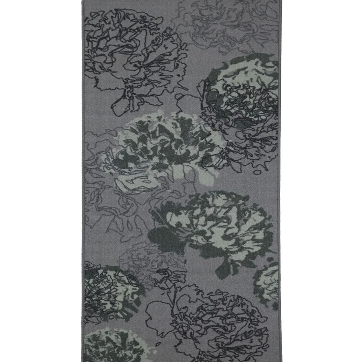 Matto Jysmä 80 x 250 cm Neilikat vihreä