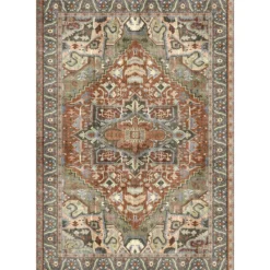 Matto Minun Matot 60 x 90 cm Sikinos vihreä/ruskea
