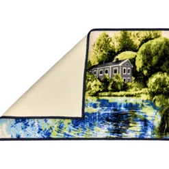 Matto Vallila 50 x 80 cm Jokilaakso vihreä