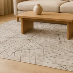Matto Village's 200 x 290 cm Lohko vaalea beige
