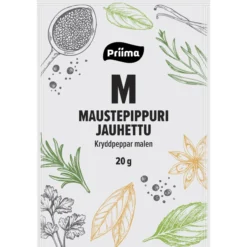 Maustepippurijauhe 20 g