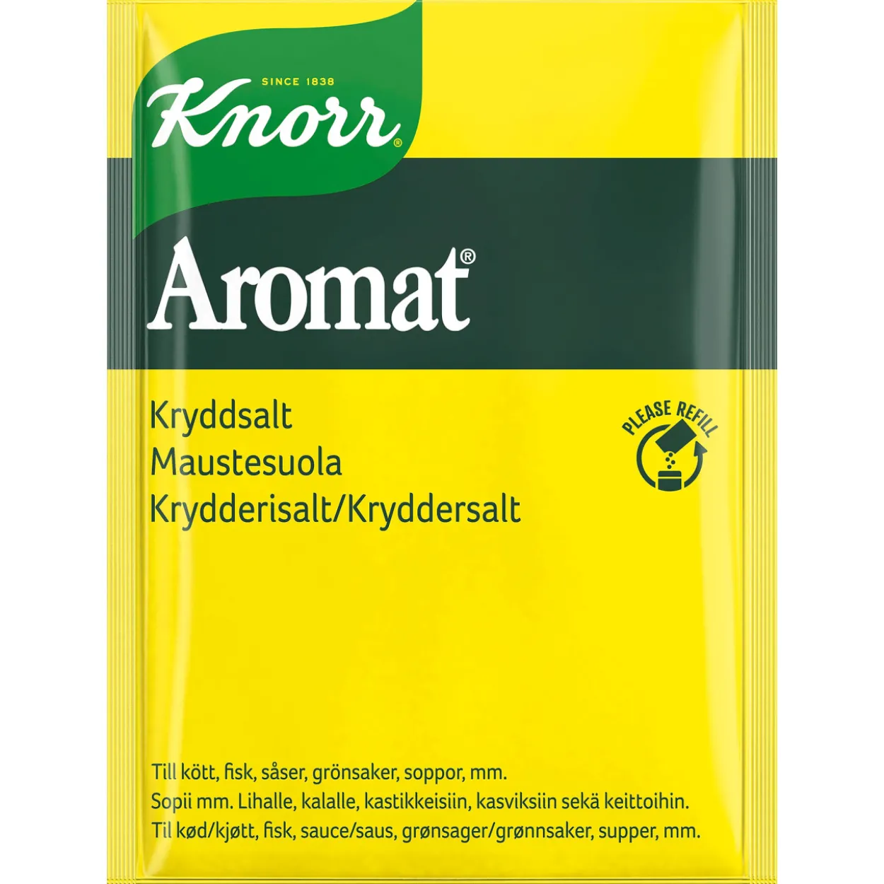 Maustesuola Aromat pussi 90 g