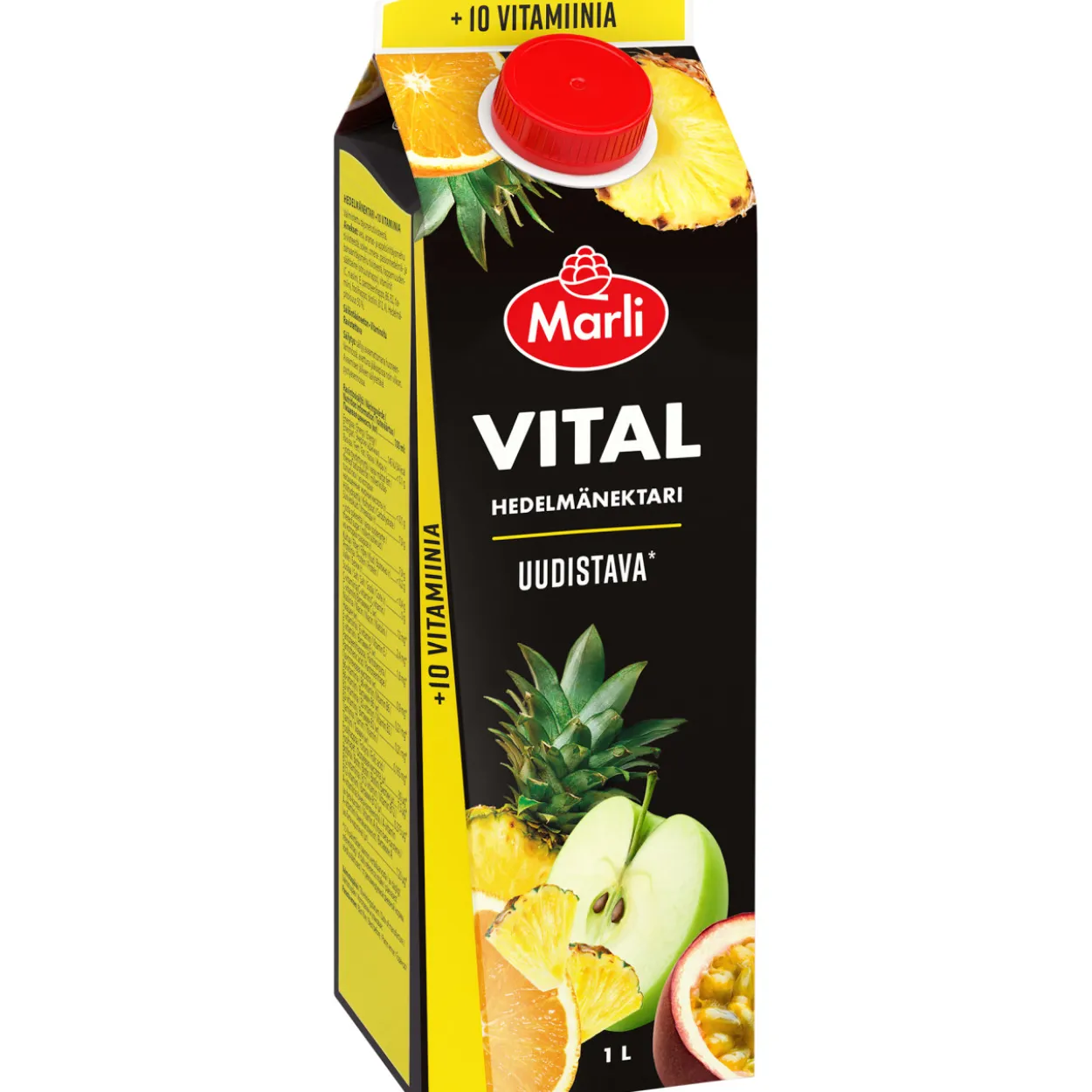 Mehujuoma Marli Vital 1 l hedelmänektari+ 10 vitamiinia